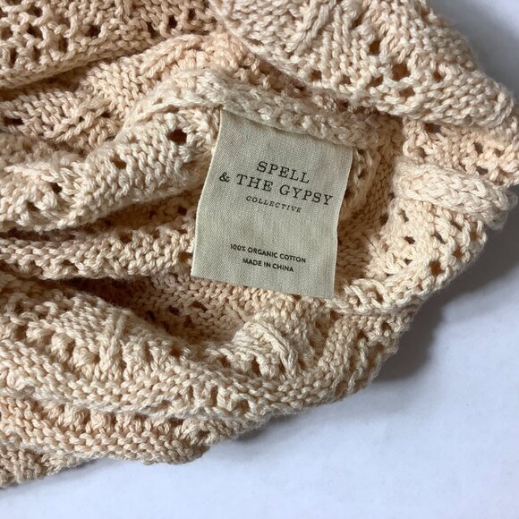 Spell & The Gypsy Spell Road to Paradise Knit Skirt Wheat M - Picture 6 of 6